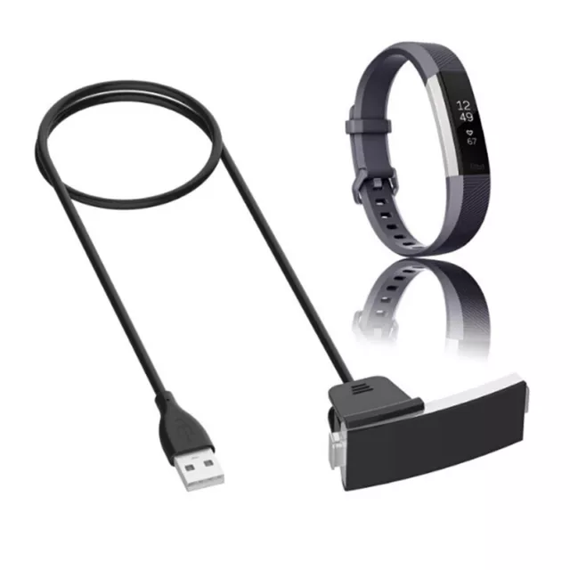 USB Charger For Fitbit Alta HR Activity Reset Wristband ChargingCableCorRSH1  q