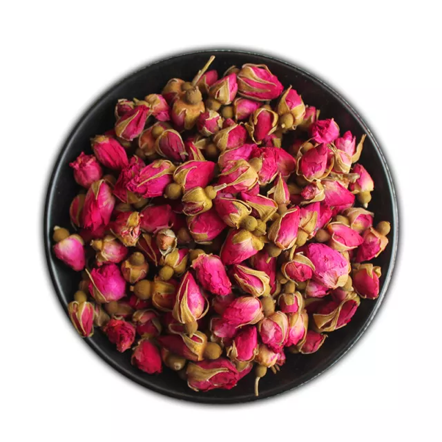 Chinese Flower Tea Red Rose Bud Tea Blooming Tea Aroma Dry Flowers Floral Herbal