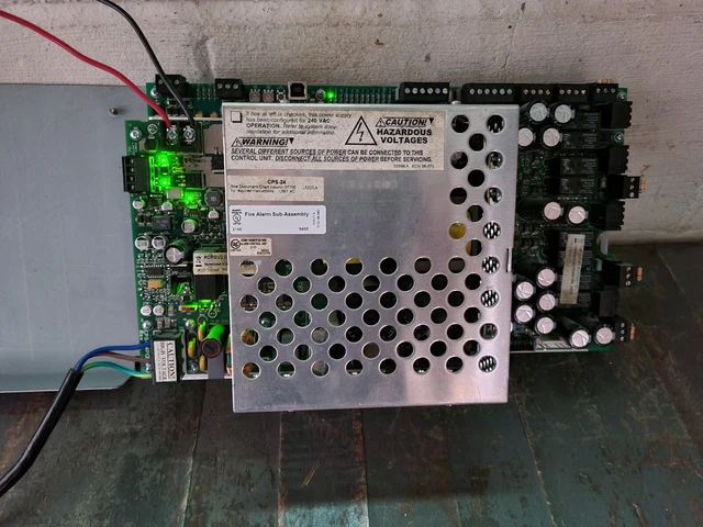 Notifier Daa2-5025 50W 25V Digital Audio Amplifier With Cps-24 Fully Functional