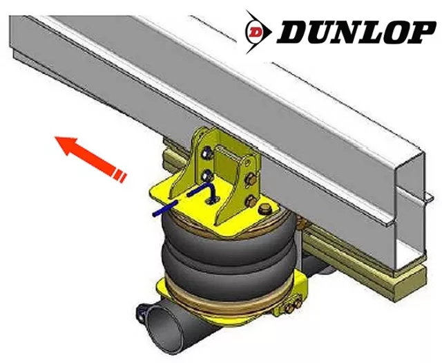 Fiat Ducato Eurochassis 280/290 (1982-1993), Luftfeder Zusatzluftfeder 8Z XZ420