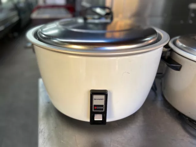 60 Cup Rice Cooker Sharp KSH-777DW Commercial NSF 1700 Watt Countertop #8639