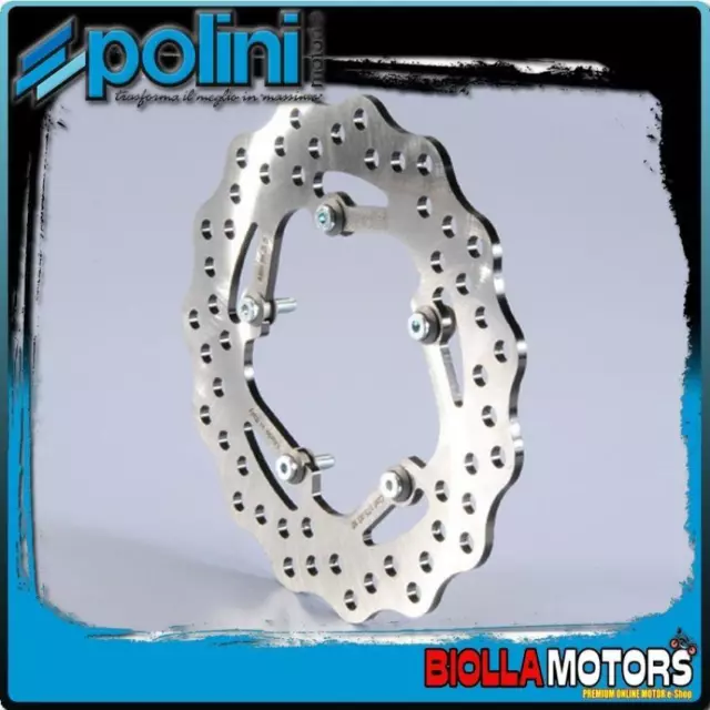 175.0010 Disco Freno Polini Piaggio Hexagon 180 Lxt D.200 Flottante