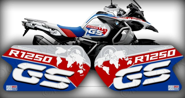 BMW R1250GS ADVENTURE 2021 - 2024 Rallye Knee / Gas Tank Gel Paint ...