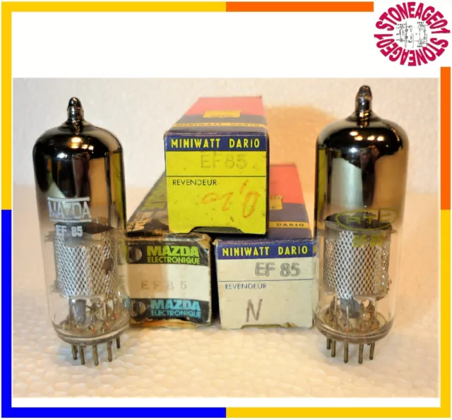 Tube Vintage EF40 Philips Mazda Belvu - NOS NIB - 1 Pièce Testée - Rare - Fabriqué En France