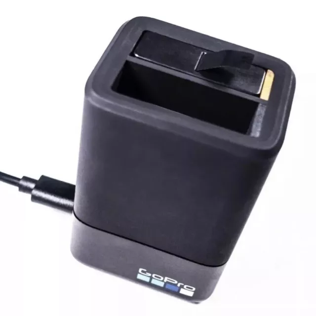 Genuine GoPro Dual Battery Charger + 1 x Battery for Hero 7/6/5 Black Official