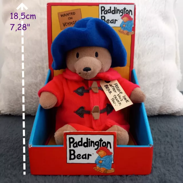 COLLECTOR vintage Peluche ours PADDINGTON BEAR 2003 AUGUSTA du Bay/Etat neuve