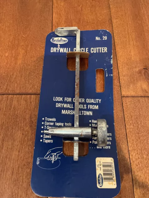 Marshalltown 29 Drywall Circle Cutters Cut Up To 16" Made In Usa Old Stock