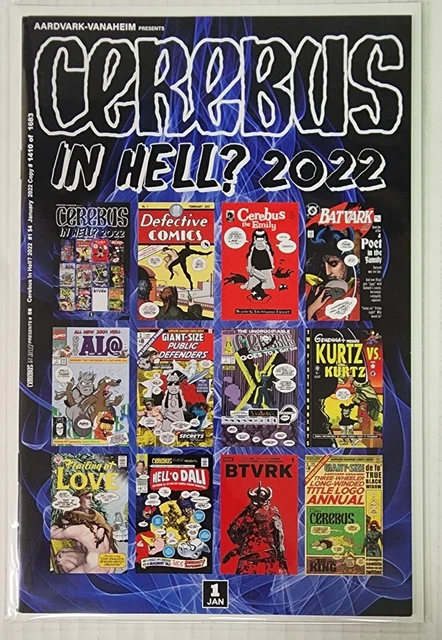 Cerebus In Hell 2022 Preview One Shot Vf/Nm Aardvark Vanaheim 2022