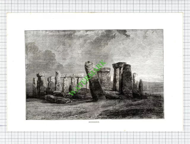 Stonehenge  - c.1895 Print