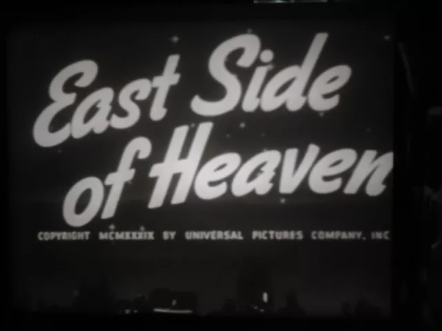 16mm East Side of Heaven Joan Blondell Irene Hervey Bing Crosby  C. Audrey Smith