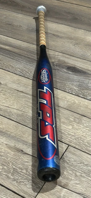 Batte De Softball Louisville Slugger TPS Dirk Androff SB2 – 34 Pouces, 30 Oz – Métal, Occasion Avec Usure