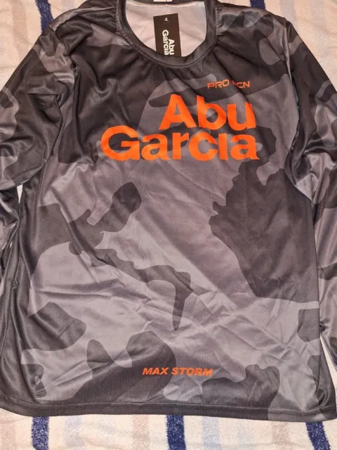 ABU GARCIA LONG Sleeve Pro Tournament Fishing Shirt BRAND NEW + All Sizes  $32.57 - PicClick