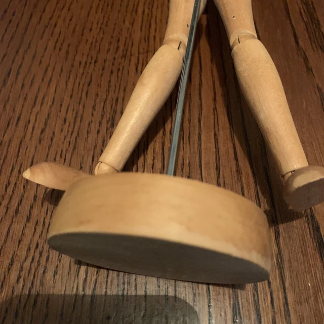Künstler Holz Bewegliche Figur 2