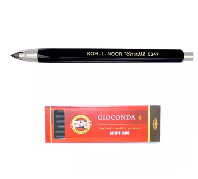 Koh-I-Noor Mechanische Kupplung Bleistift 5.6mm 2B 4B 6B Grafit Kabel Oder Kohle
