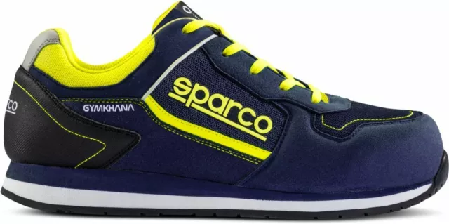 Sparco Gymkhana S1P Shoes Boots blue yellow - size 40