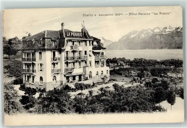 13913478 - Chailly-Sur-Lausanne Hotel Pension La Prairie 1914