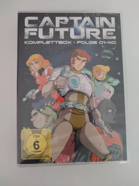 Captain Future - Komplettbox [8 DVD's/NEU/OVP] Serie nach Edmond Hamilton Neu