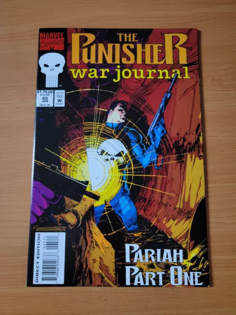 Punisher War Journal #65 Direct Market Edition ~ NEAR MINT NM ~ 1994 Marvel