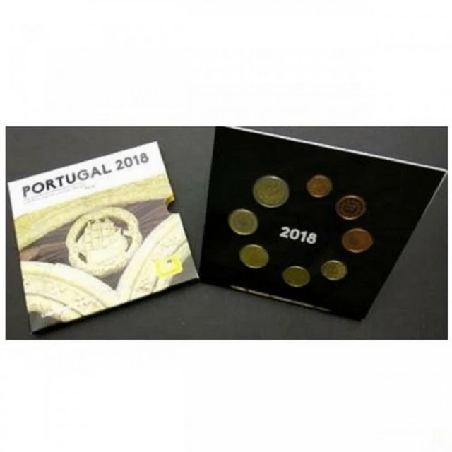 Set BU PORTUGAL 2018 - Série 1 cent à 2 euros - Qualité Brillant Universel