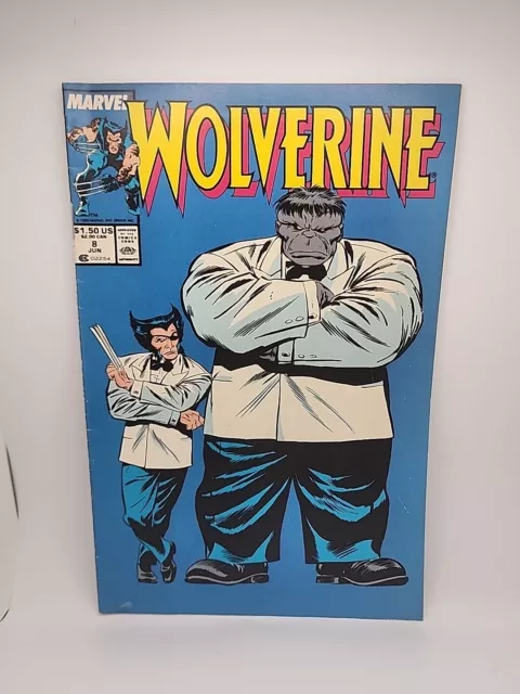 Wolverine #8 (Marvel Comics June 1989)