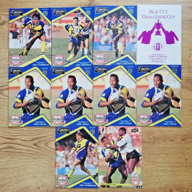 Leeds Rugby League Programmes 1981 - 2008