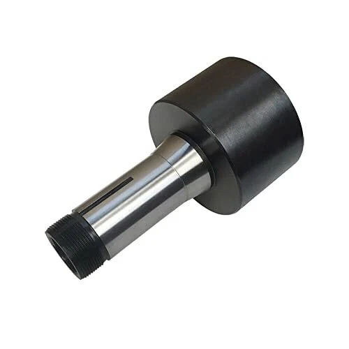 2'' x 1'' 5C Fixture Mount Precision Lathe Face Plate 2'' Diameter Steel Coll...