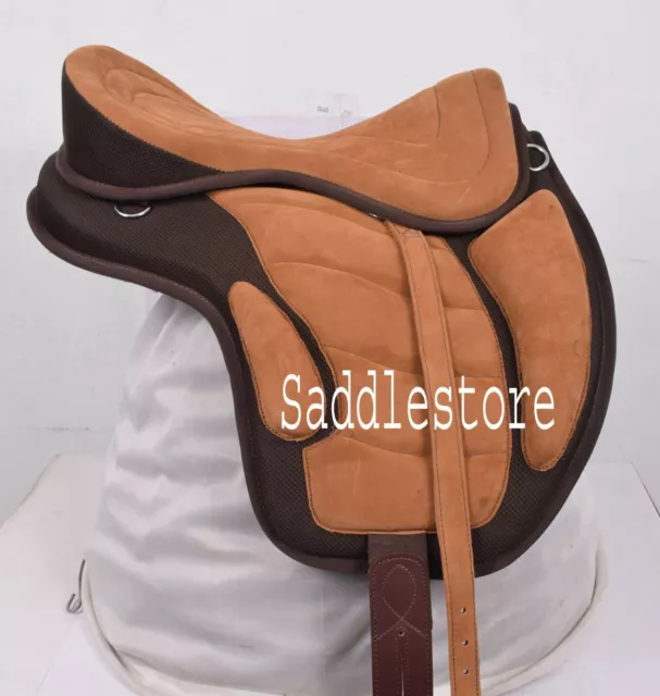 Treeless Freemax Synthetic Horse Saddle English Saddle & Tack