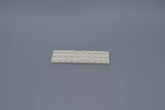 LEGO 30 X Piastra di Base 1x1 Bianco White Base Piastra 3024 302401