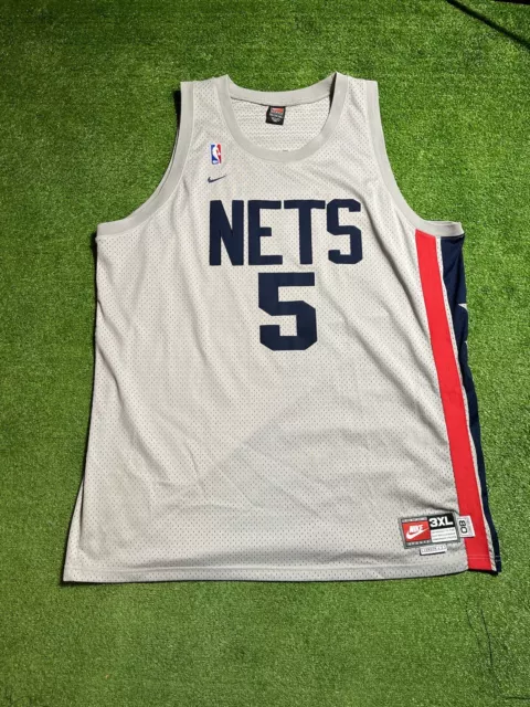 NIKE NJ Nets Jason Kidd #5 NBA Jersey – Cashed Out Vintage