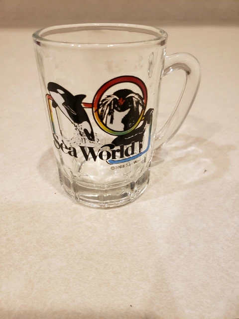 Sea World Child's Mug Or Shot Glass Whales Orlando Florida