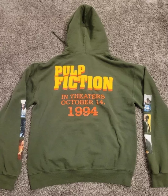 Pulp Fiction Graphic Hoodie Sweatshirt Mens Medium Urban Outfitters