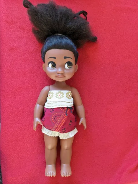 DISNEY STORE MOANA Animator Doll Maui Pua The Fiti Heihei Tamatoa Demigod  £ - PicClick UK