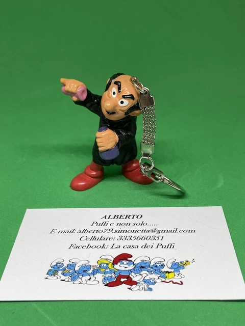 Puffo Puffi Smurf Smurfs Gargamella Con Pozioni Portachiavi 20232