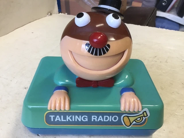 VINTAGE NOVELTY TRANSISTOR radio, talking radio $30.00 - PicClick AU