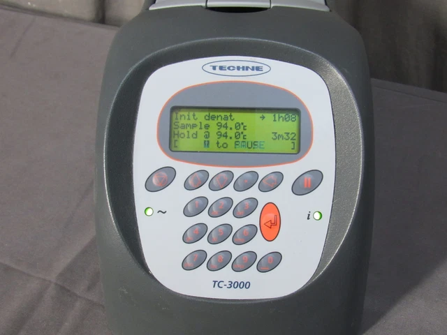 TESTÉ TECHNE TC-3000 FTC3/02 25-Well Pcr Thermocycleur EUR 55,21 ...