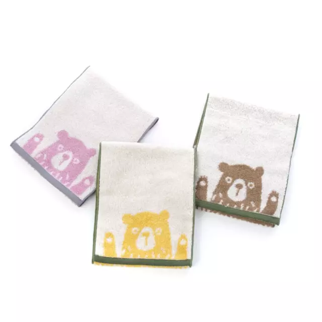 Hartwell Japan Cotton100% Hand Towel Face Towel 16.5*60cm (Beer,Cat)