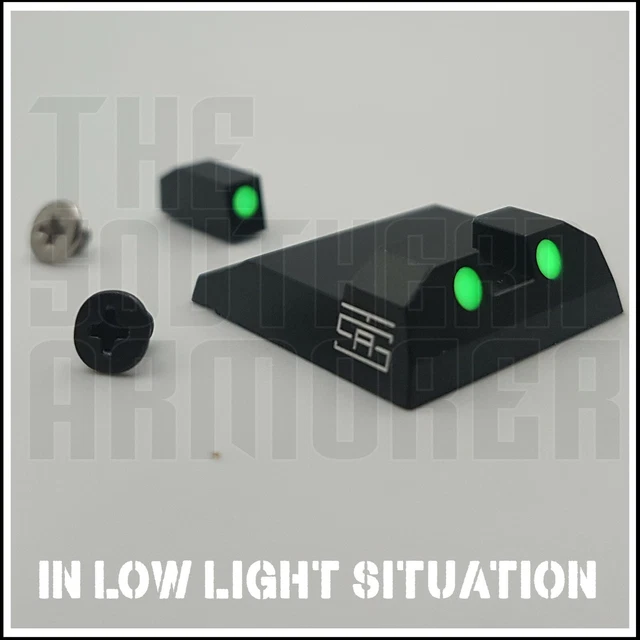 TSA SIGHTS FOR Taurus G2C G2S G2 G3 709 Slim 740 Tx22 Green Glow Night