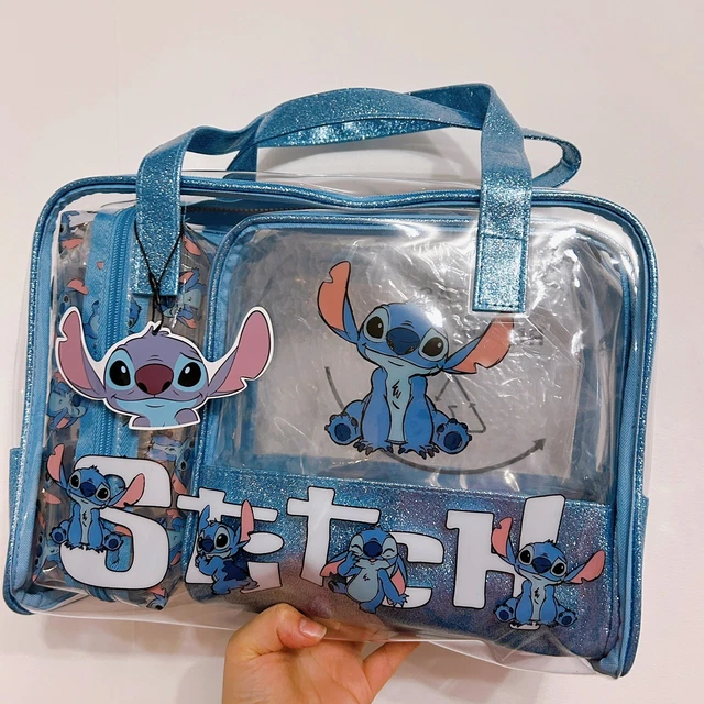 DISNEY LILO & Stitch Set Of 3 Wash Bags Toiletries Bag Cosmetics