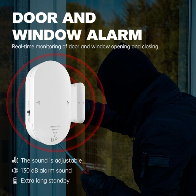 STRIP DOOR Sensor with Immediate Alarm Sound and Entry