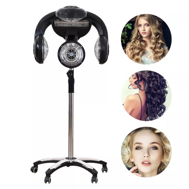 1400W Pro Accelerator Color Processor Standing Hair Dryer Salon Infrared Lamp