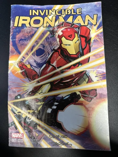 Invincible Iron Man #1 Neal Adams Variant RARE 516/1000