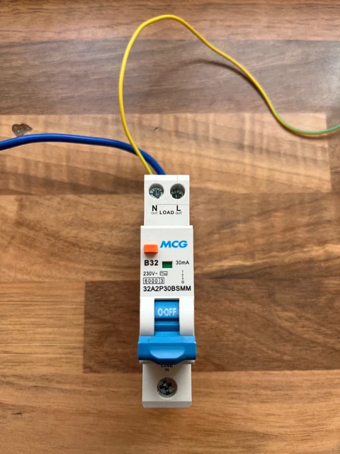 MCG RCBO 32A Type AC Curve B £5.43 - PicClick UK