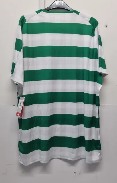New Balance Celtic FC 19 20 Home SS Shirt Green  White XL  REF CL12 3