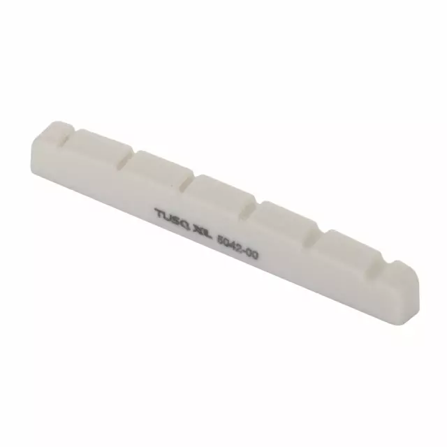 Graph Tech PQ-5042-00: Ivory 42mm Pre-Slotted Flat Bottom Guitar Nut TUSQ XL Nut 3