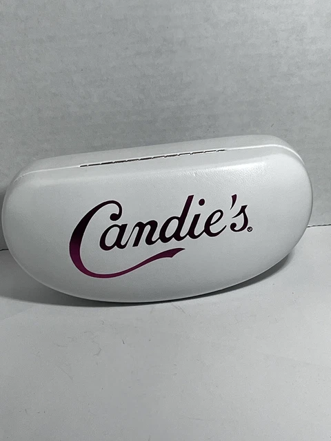 Candies Eyeglasses/Sunglasses White Hard-Shell Case 