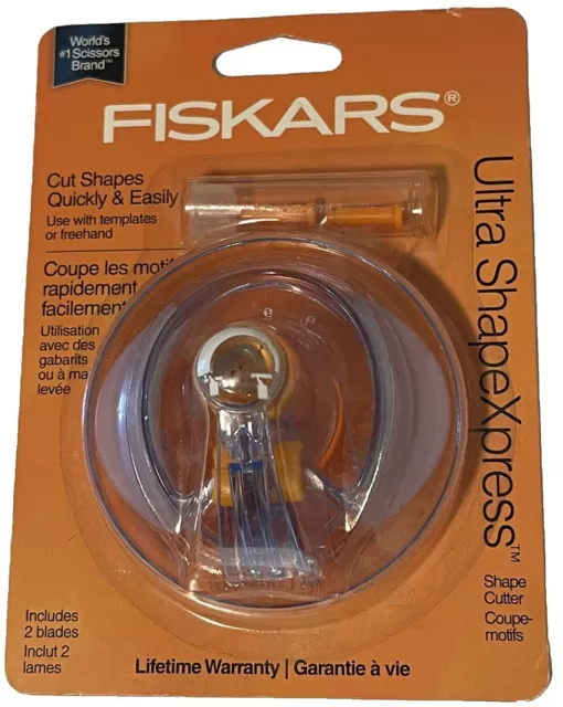 FISKARS ShapeCutter Shape Cutting Tool with 2 Blades~