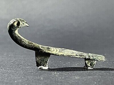 Very Rare Ancient Visigothic Bronze Eagle Fibula (Brooch) 500-700 Ad