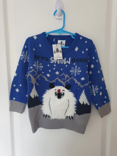 *NEW* Boys Christmas Jumper 2-3 Years