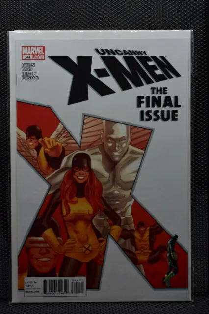 Uncanny X-Men #544 Marvel Kieron Gillen FINAL ISSUE Wolverine Gambit Kitty 9.4