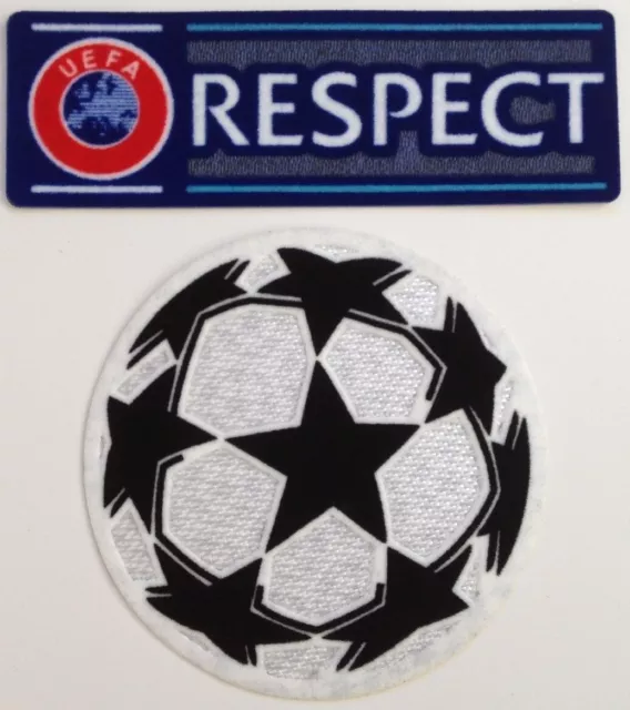 Lot 2 patchs UEFA RESPECT ligue champions 2020-2021 NEUFS
